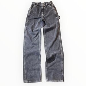 PACSUN High Rise Carpenter Dk Grey Jeans - Wmn’s Sz 23